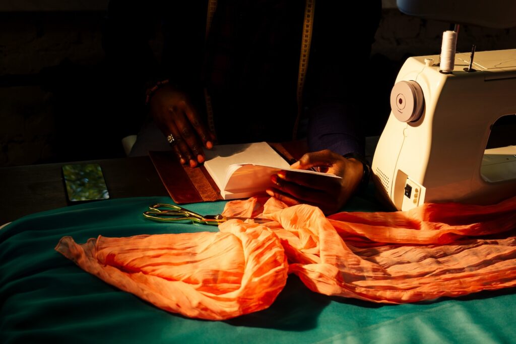 portrait of a handsome india man smiling seamstr 2024 10 31 01 38 06 utc